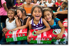 Reminder – Christmas Child Shoeboxes Due Nov. 17th.